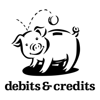 Debits & Credits Logo PNG Vector