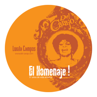 Del Carajo CD Logo PNG Vector