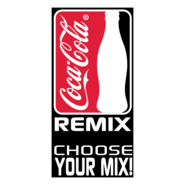 Coca Cola Remix Logo PNG Vector