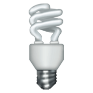compact fluorescent lightbulb Logo PNG Vector