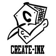 CREATE-INK clothing Logo PNG Vector