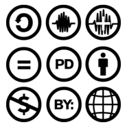 Creative Commons License Logo PNG Vector
