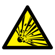 Danger - Explosive! (colour) Logo PNG Vector