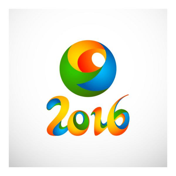 2016 Football colored Logo PNG Vector