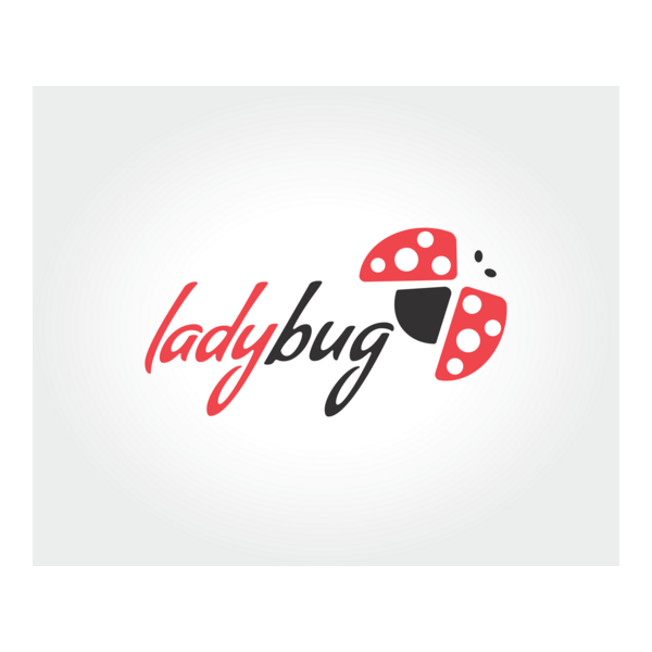 Abstract Ladybug Logo PNG Vector