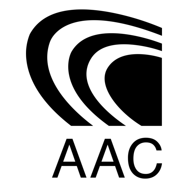 Advanced Audio Coding AAC Logo PNG Vector