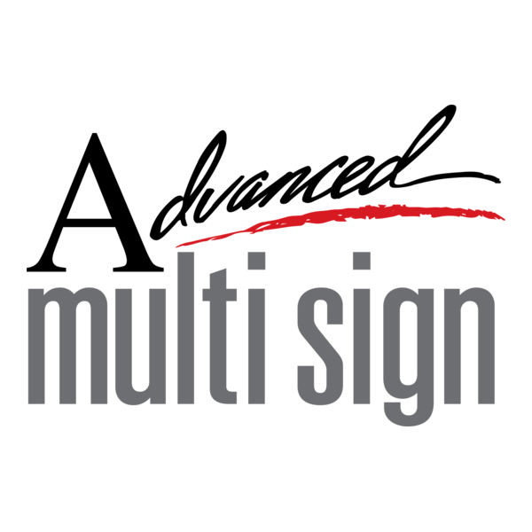 Advanced Multi Sign Logo PNG Vector