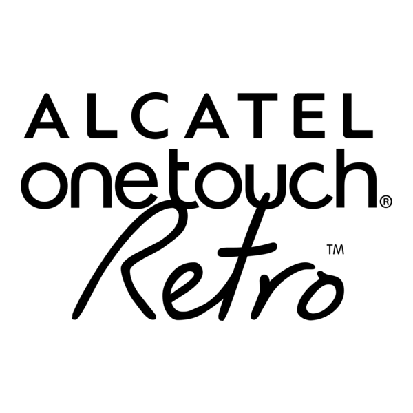 Alcatel Onetouch Retro Logo PNG Vector