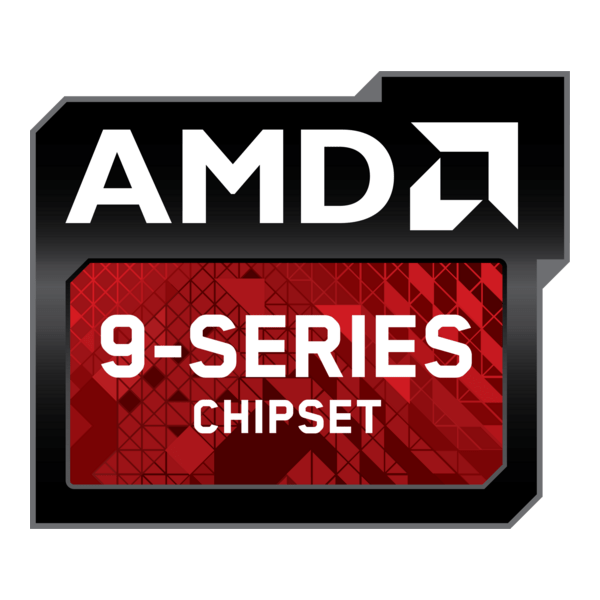 AMD 9-Series Chipset Logo PNG Vector
