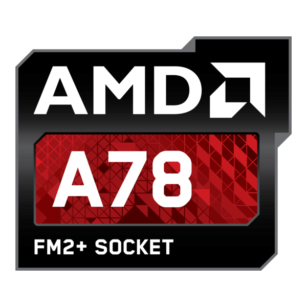 AMD A78 FM2+ Socket Logo PNG Vector