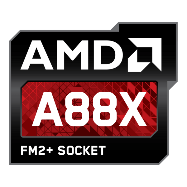 AMD A88X FM2+ Socket Logo PNG Vector