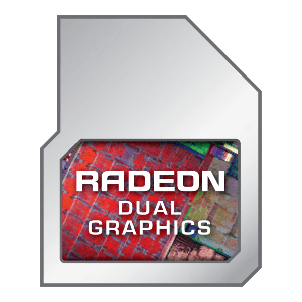AMD Radeon Dual Graphics Modifier Logo PNG Vector