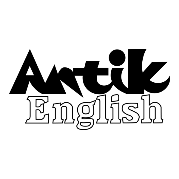 Antik English Logo PNG Vector