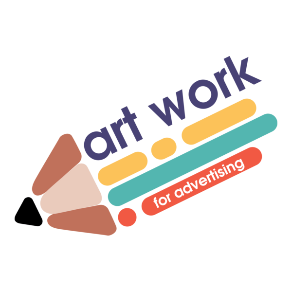 Art Work for Advertising Logo PNG Vector