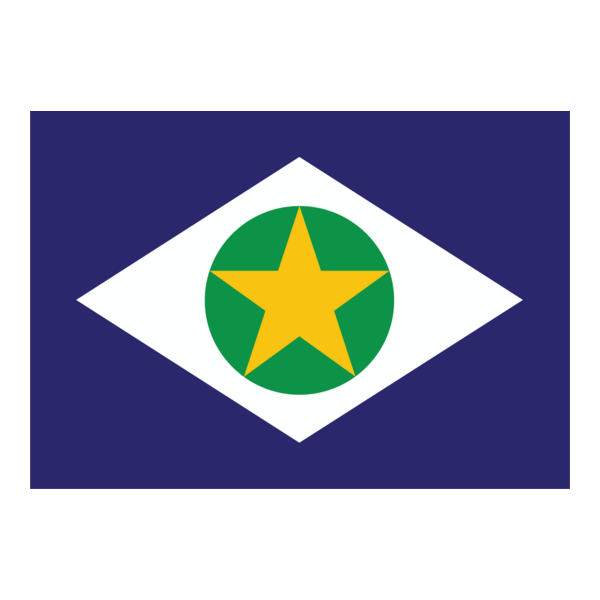 Bandeira Mato Grosso Logo PNG Vector