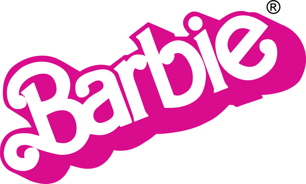 Barbie logo on sale