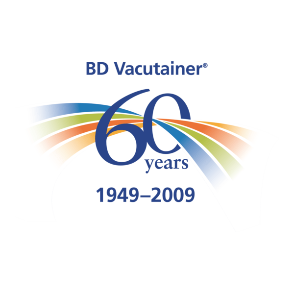 BD Vacutainer 60 Years 1949-2009 Logo PNG Vector