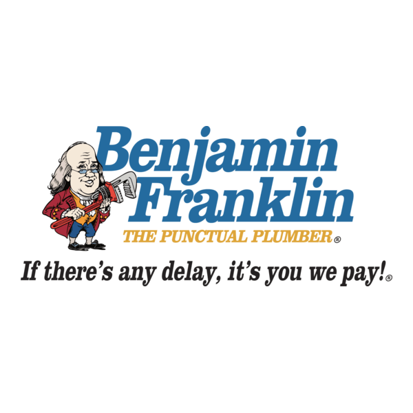 Benjamin Franklin Plumbing Logo PNG Vector