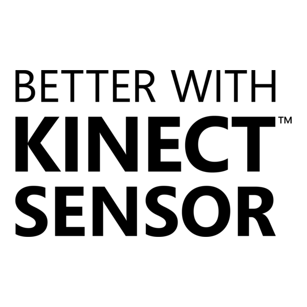 Better with Kinect Sensor Logo PNG Vector