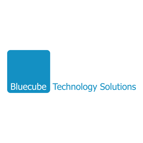 Bluecube Technology Solutions Logo PNG Vector