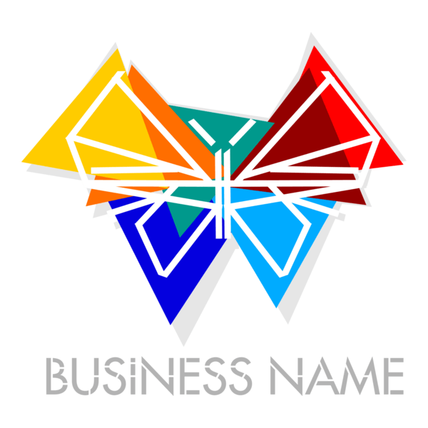 Butterfly Business Logo PNG Vector
