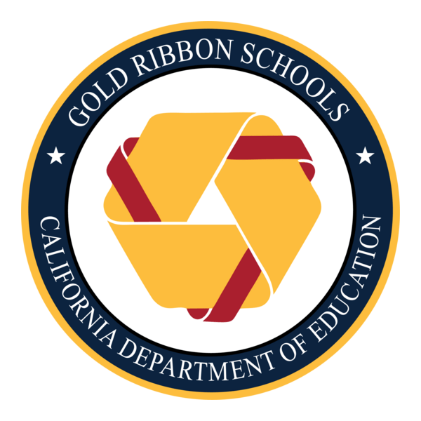 California Gold Ribbon Schools Award Logo PNG Vector