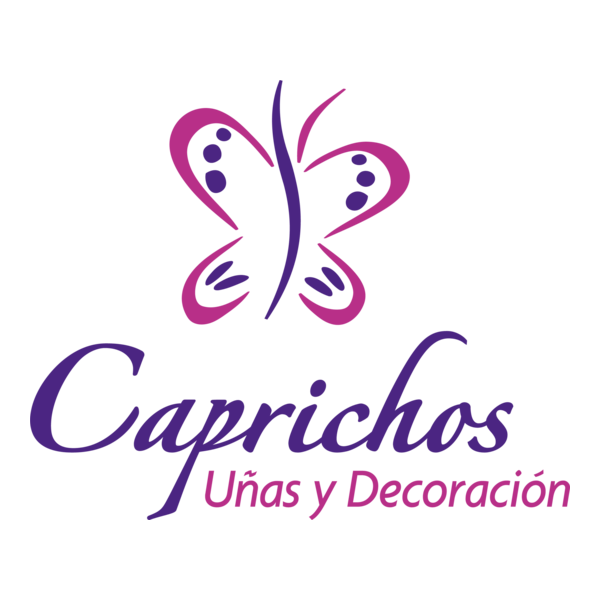 Caprichos Uñas Logo PNG Vector
