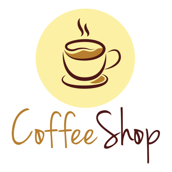 Coffee Shop Logo PNG Vector