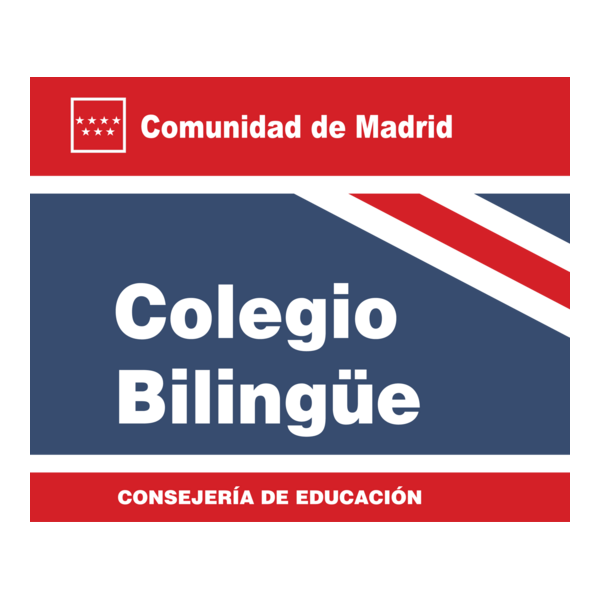 Colegio Bilingüe Comunidad de Madrid Logo PNG Vector