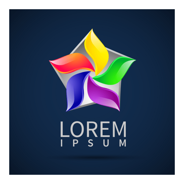 Colored company Logo PNG Vector