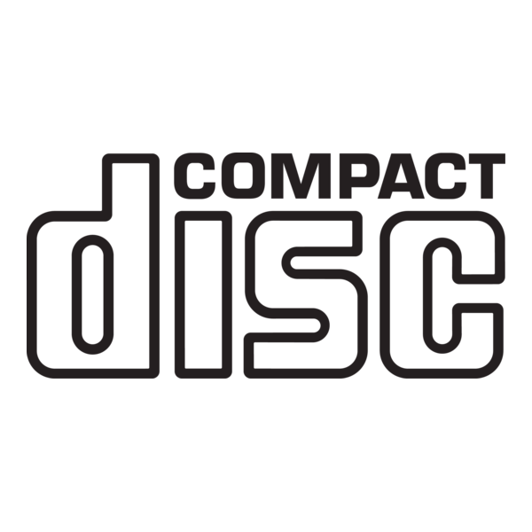Compact Disc CD Logo PNG Vector