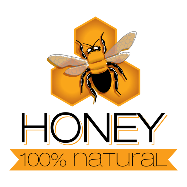Creative honey Logo PNG Vector