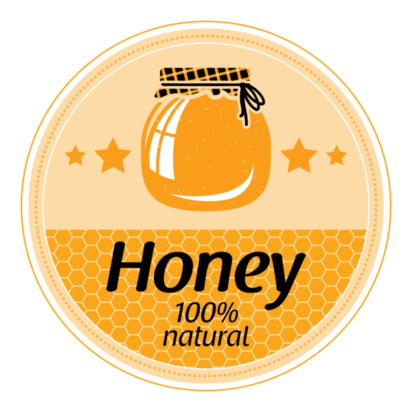 Creative honey Logo PNG Vector
