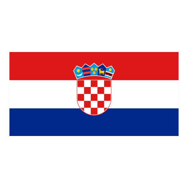 Croatia Flag Logo PNG Vector