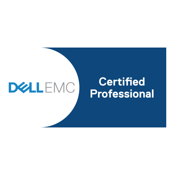 Dell EMC Certified Professional Logo PNG Vector