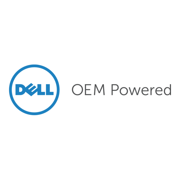 Dell OEM Powered Logo PNG Vector