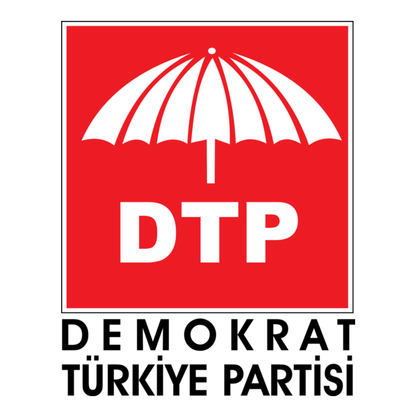 Demokrat Türkiye Partisi DTP Logo PNG Vector
