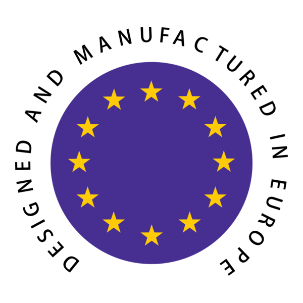 Designed and Manufactured in Europe Logo PNG Vector