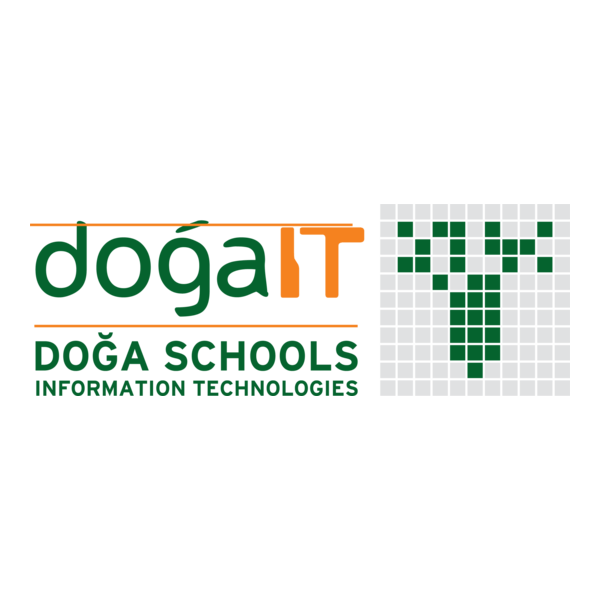 Doğa Schools Information Logo PNG Vector