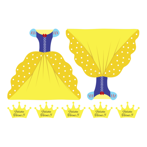 Doll Dress for Goddy Bag Logo PNG Vector