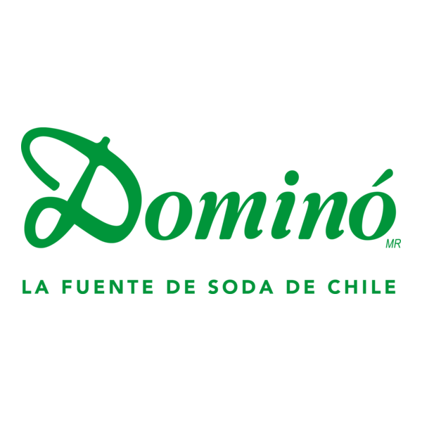 Domino Fuente de Soda de Chile Verde Logo PNG Vector