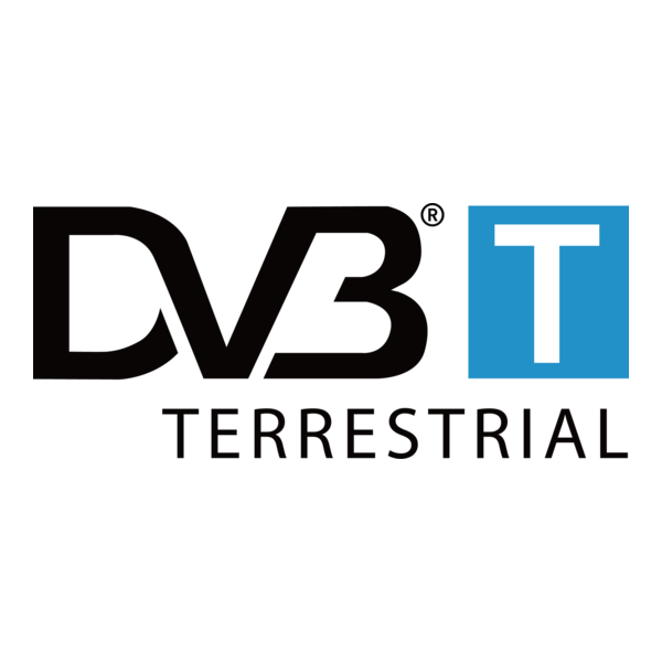 DVB-T Terrestrial Logo PNG Vector