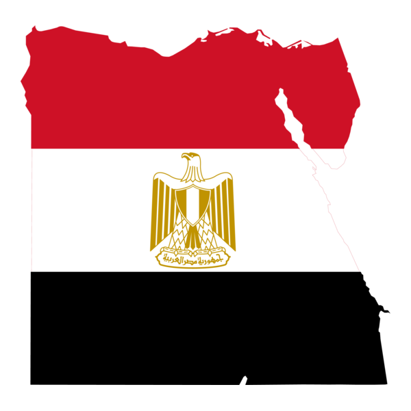 Egypt Flag Logo PNG Vector