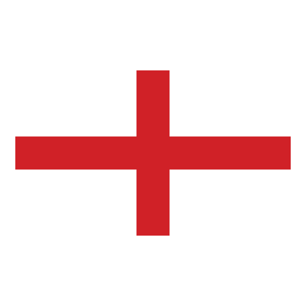 England Flag Logo PNG Vector