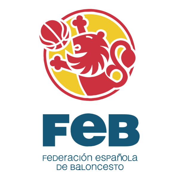 Federación Española de Baloncesto FEB Logo PNG Vector