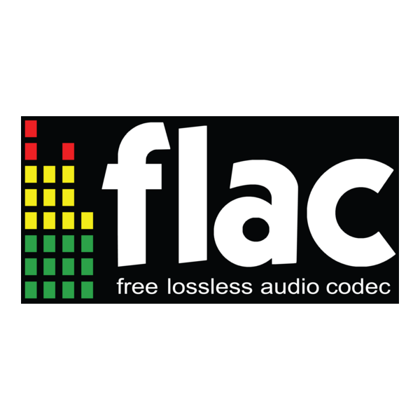Flac - Free Lossless Audio Codec Logo PNG Vector