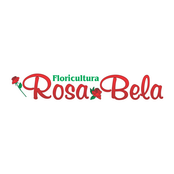 Floricultura Rosa Bela Logo PNG Vector