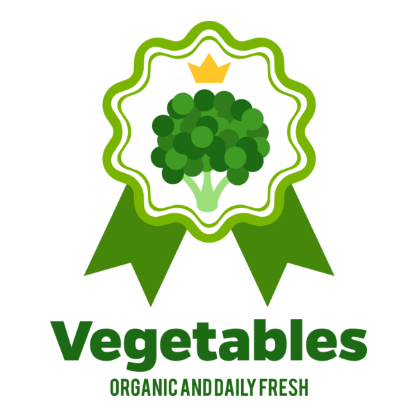 Fresh vegetables Logo PNG Vector