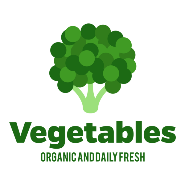 Fresh vegetables Logo PNG Vector