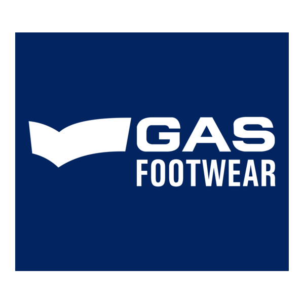 Gas Footwear Logo PNG Vector